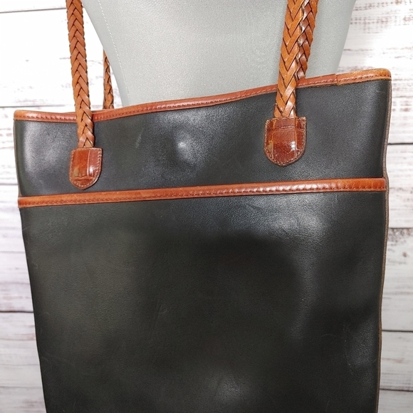 VINTAGE Brighton Caroline Leather Bucket Bag - Picture 7 of 12